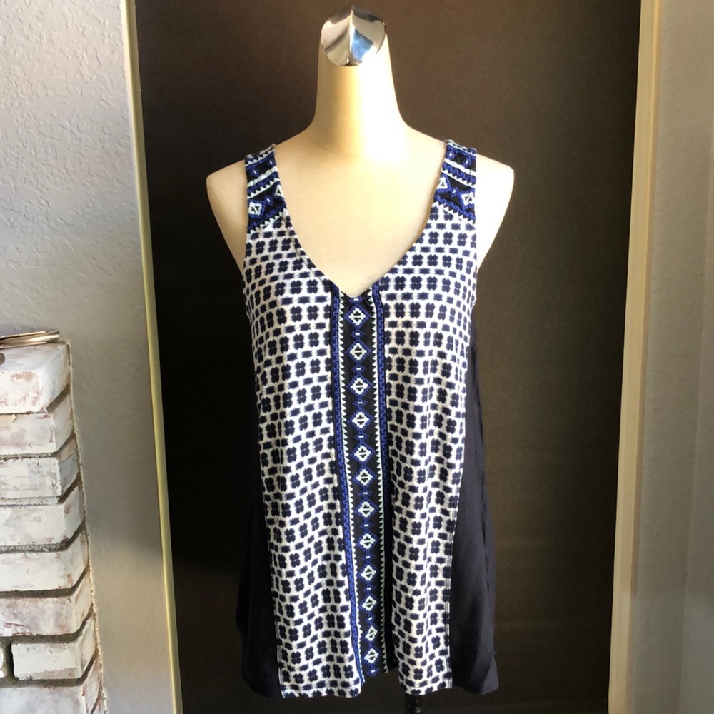 Sanctuary blue top.